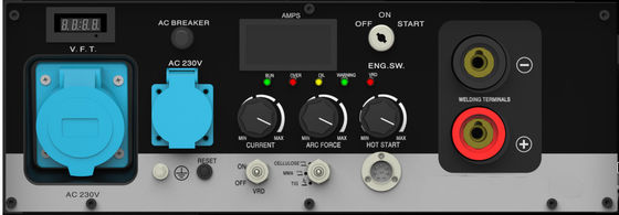 Промышленн-намереванный расклассифицированный 200A генератор бензина MMA/Cellulose/TIG сваривая